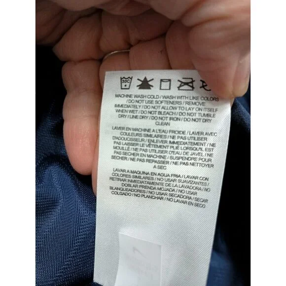 Nike Storm Fit Womens Windbreaker‎ Jacket Small Navy Full Zip Outdoor NWT - Picture 8 of 12